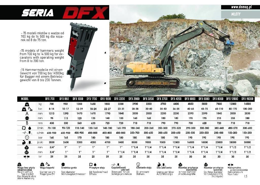  DEMOQ DFX2200 Плуги