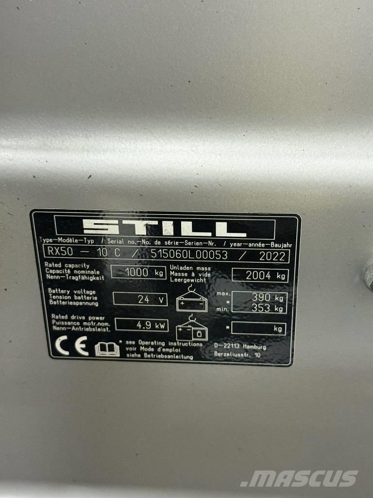 Still RX 50-10 Електронавантажувачі