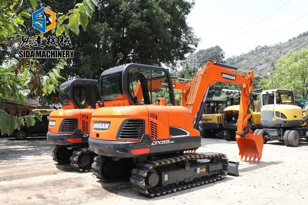 Doosan DX 55-9 C Міні-екскаватори < 7т
