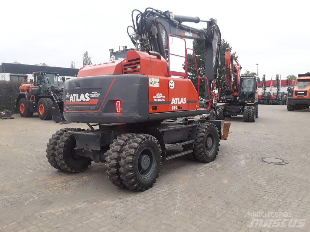 Atlas 180WSR Колісні екскаватори