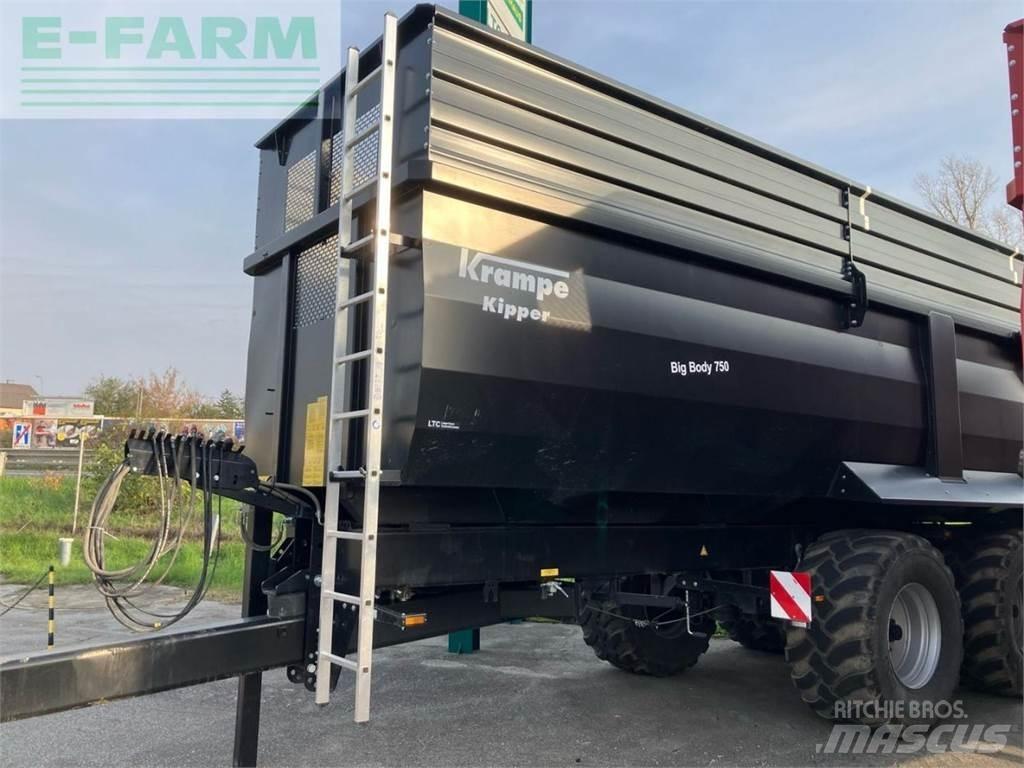 Krampe BigBody 750 Прицепи загального призначення