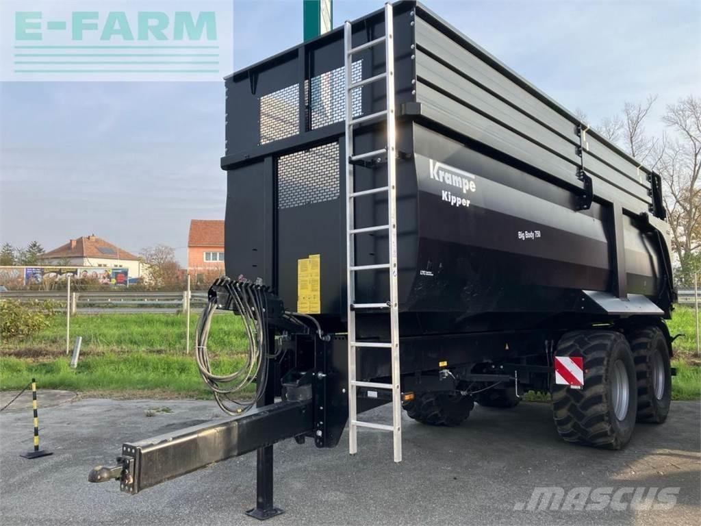 Krampe BigBody 750 Прицепи загального призначення