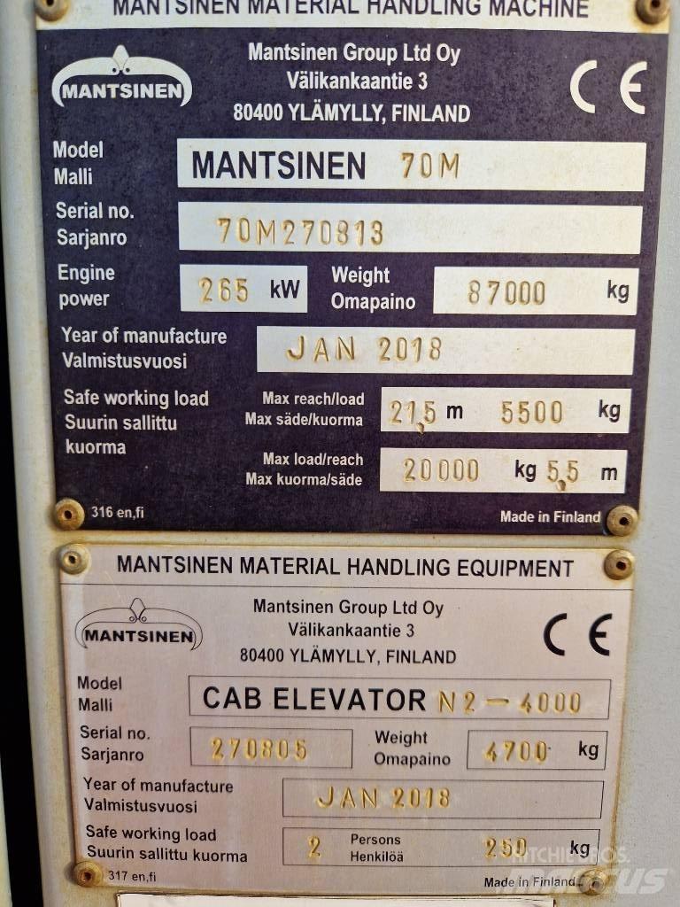 Mantsinen 70M Складська техніка - Інші