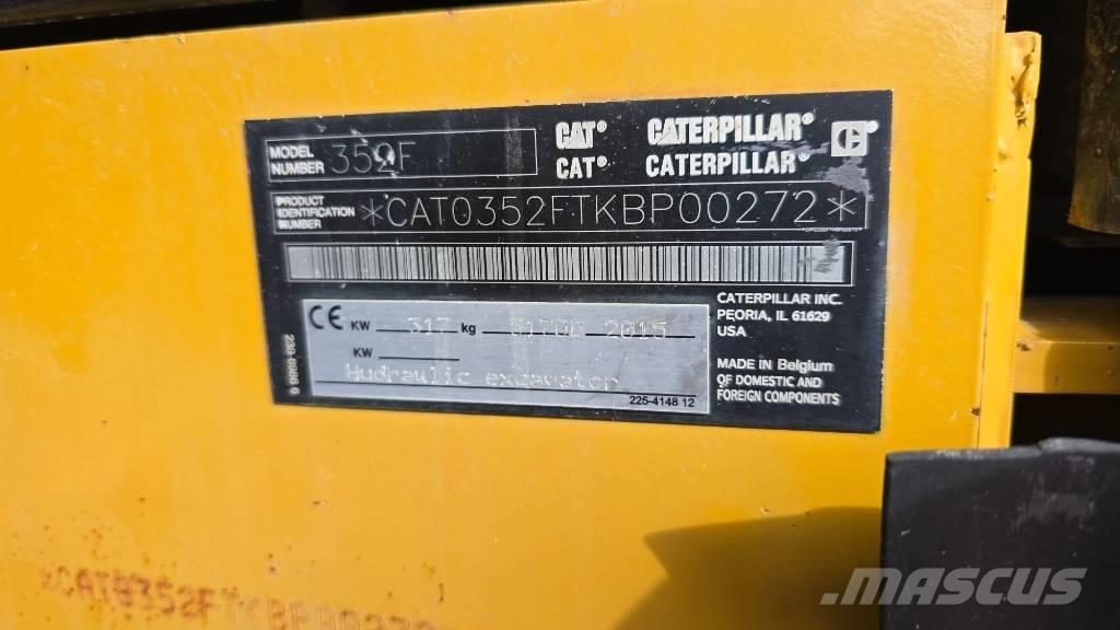CAT 352 F Гусеничні екскаватори