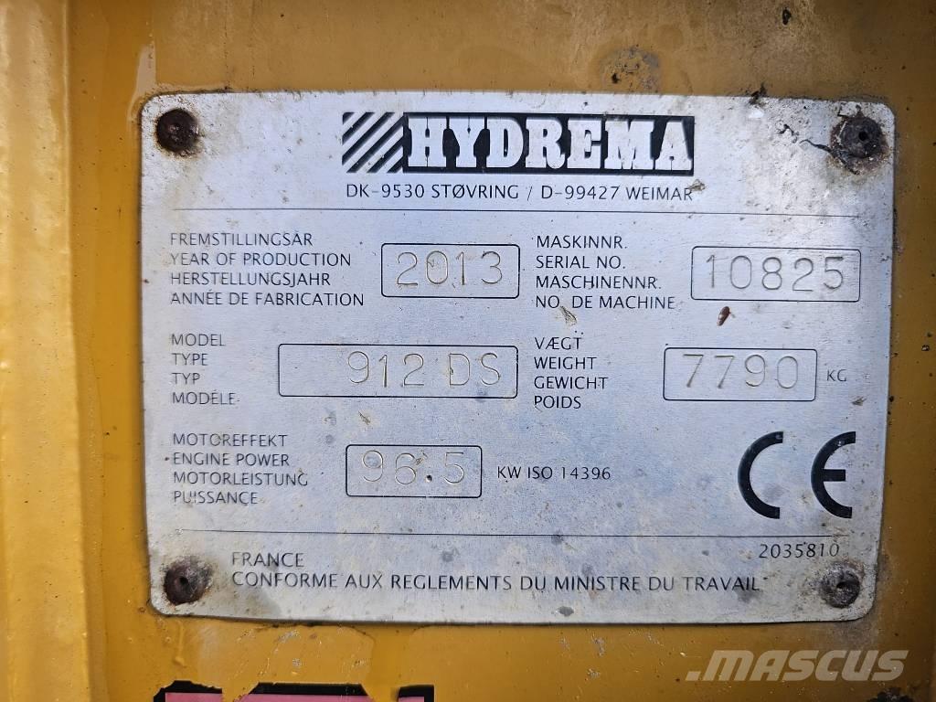 Hydrema 912 DS Зчленовані самоскиди