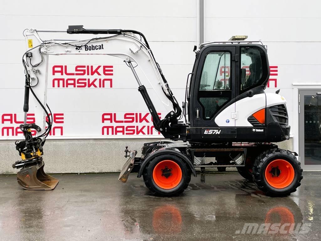 Bobcat E 57 W Колісні екскаватори