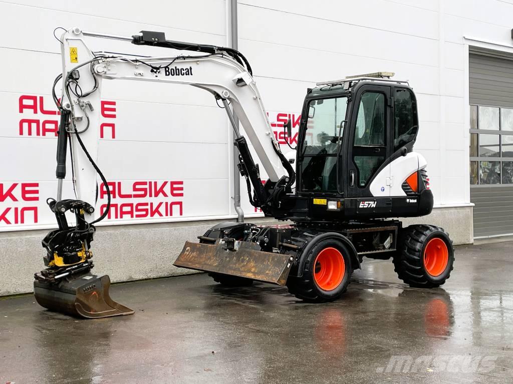 Bobcat E 57 W Колісні екскаватори