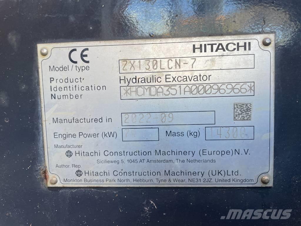 Hitachi ZX 130 LCN-7 Гусеничні екскаватори