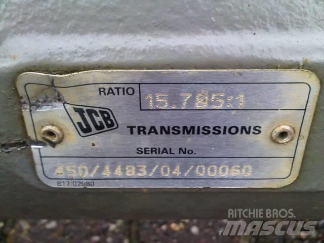 JCB 3 CX Осі