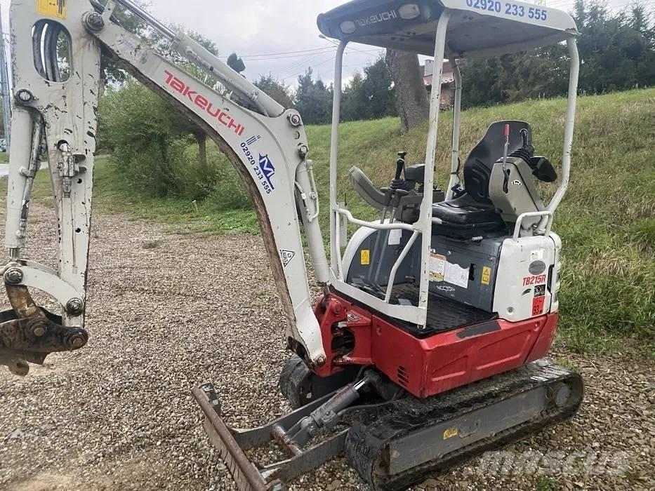 Takeuchi TB 215 R Міні-екскаватори < 7т