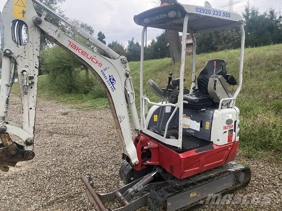 Takeuchi TB 215 R Міні-екскаватори < 7т