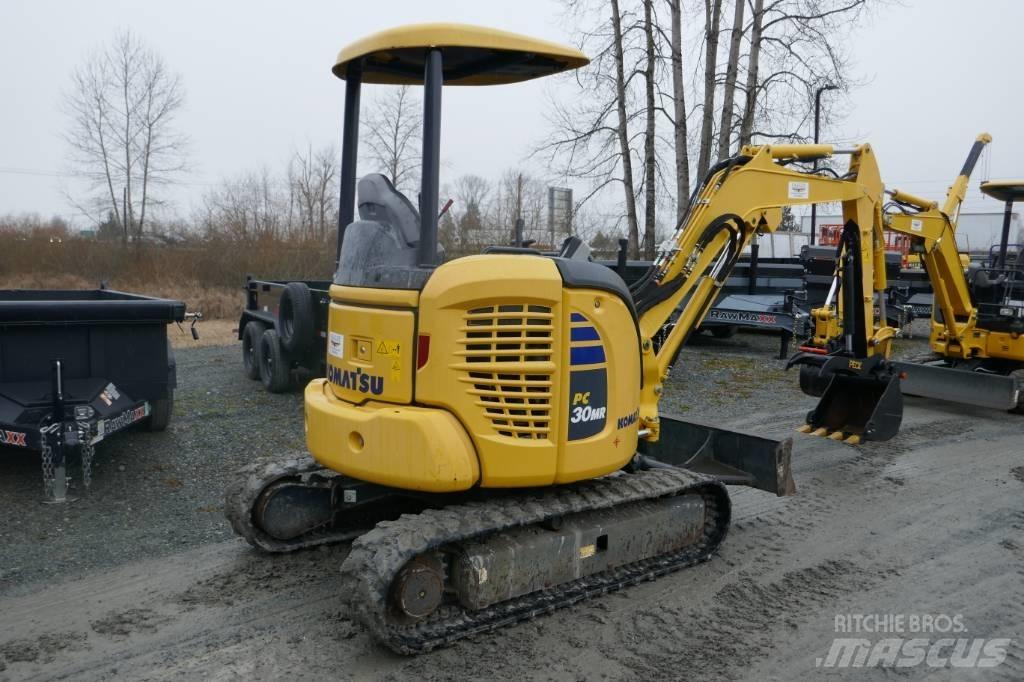 Komatsu PC30MR-5 Міні-екскаватори < 7т
