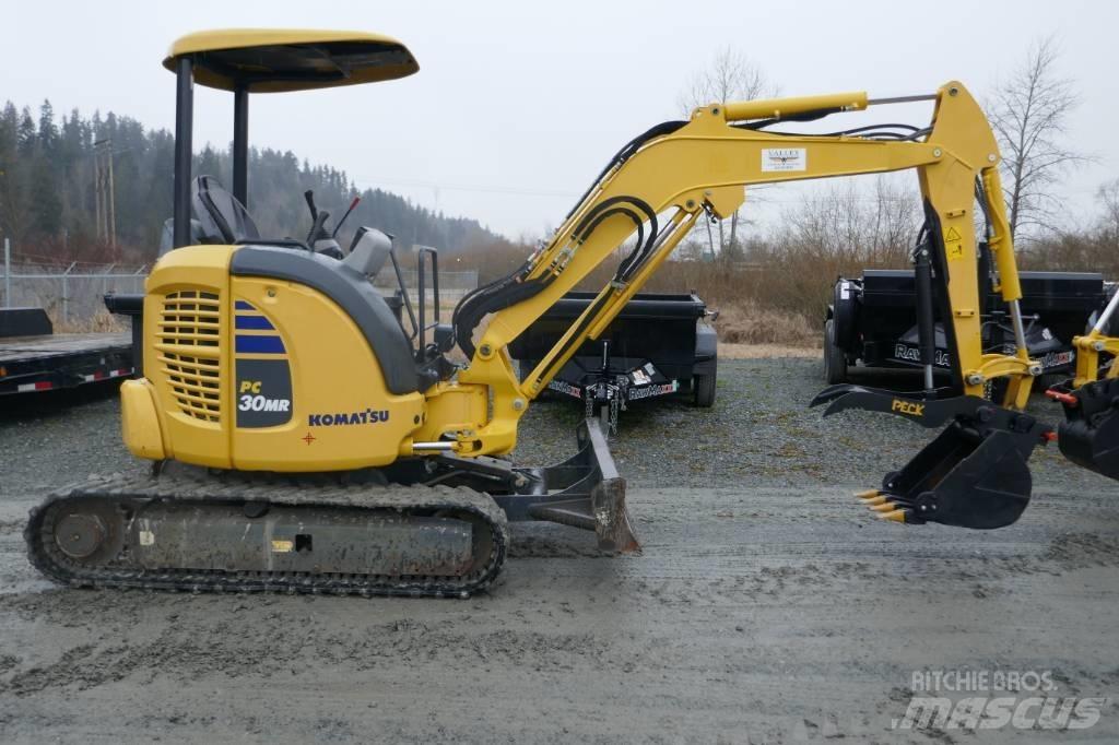 Komatsu PC30MR-5 Міні-екскаватори < 7т