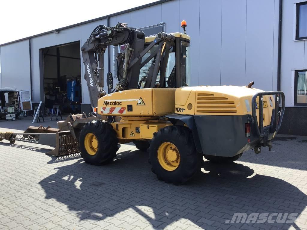 Mecalac 12 MXT Колісні екскаватори