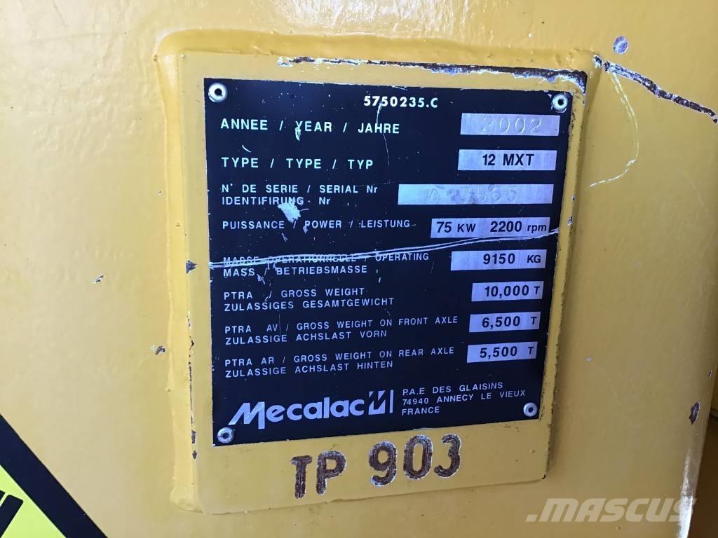 Mecalac 12 MXT Колісні екскаватори