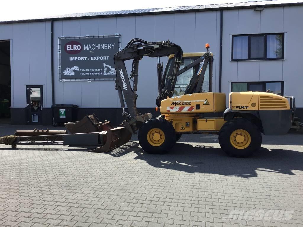 Mecalac 12 MXT Колісні екскаватори