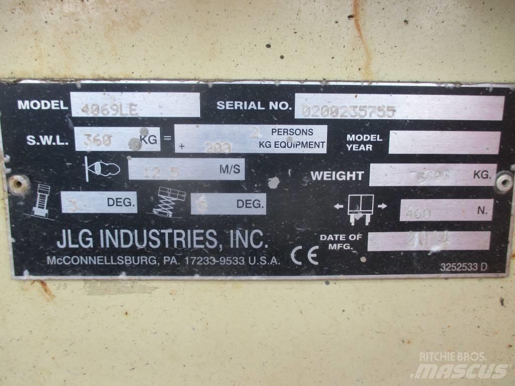 JLG 4069 LE Підйомники-ножиці