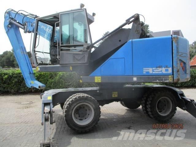 Fuchs MHL 320 Перевантажувачі металобрухту/промислові навантажувачі