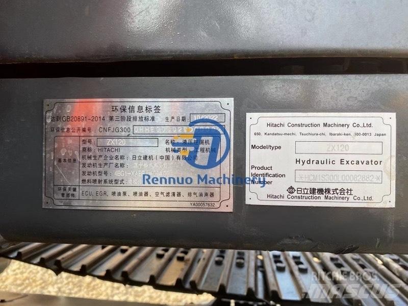 Hitachi ZX 120 Гусеничні екскаватори