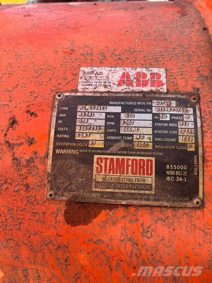 MAN BHKW 500 KVA Дизельні генератори