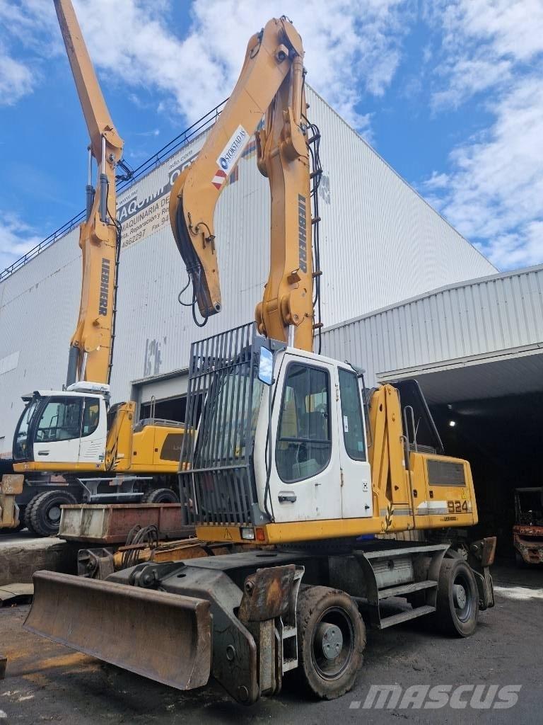 Liebherr A924C Перевантажувачі металобрухту/промислові навантажувачі