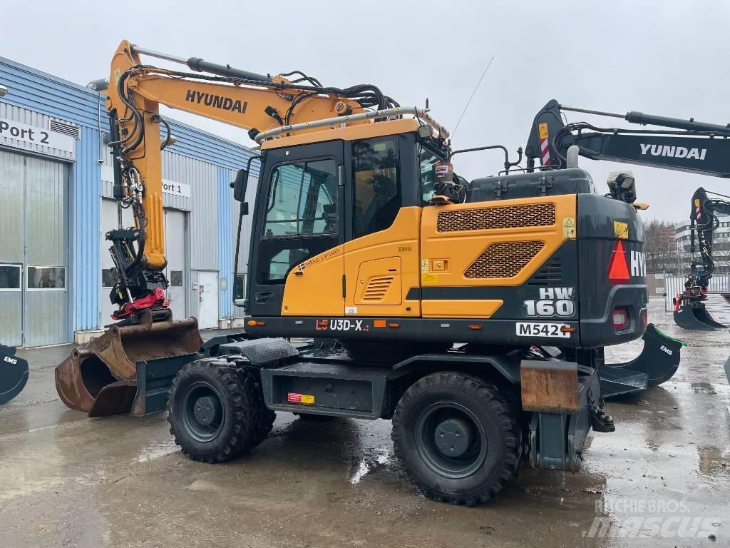 Hyundai HW160 Колісні екскаватори