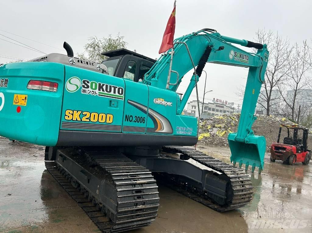 Kobelco SK200D Гусеничні екскаватори
