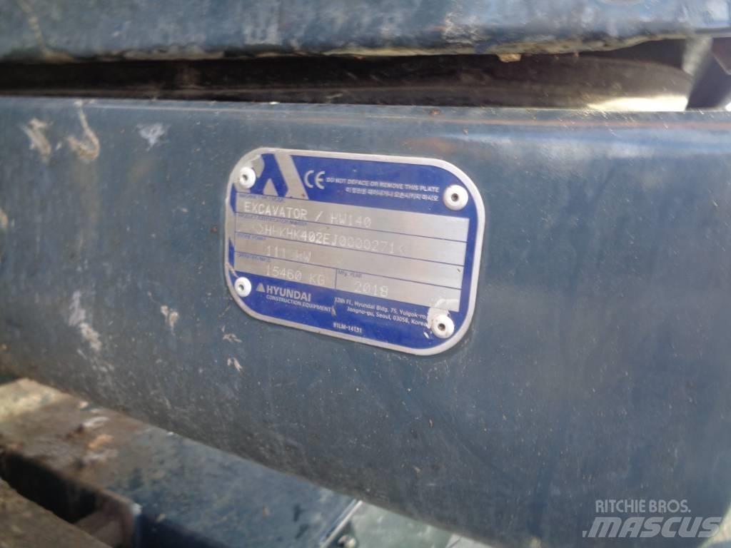 Hyundai HW 140 Колісні екскаватори