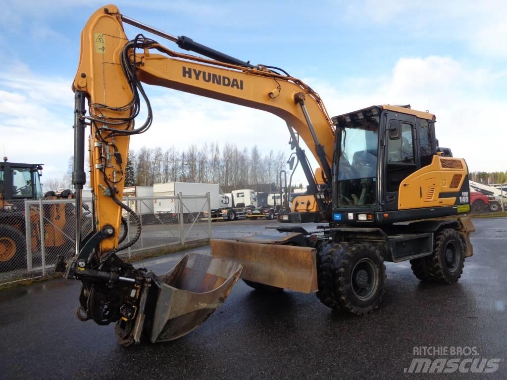 Hyundai HW 140 Колісні екскаватори