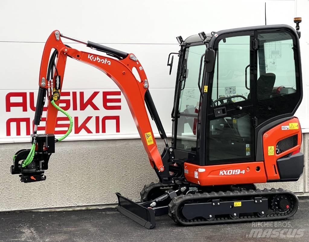 Kubota KX 019-4 Міні-екскаватори < 7т