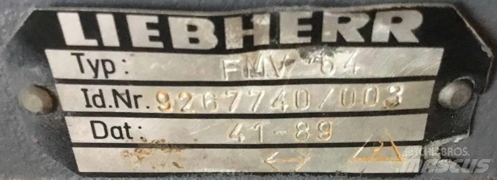 Liebherr FMV64 Гідравліка