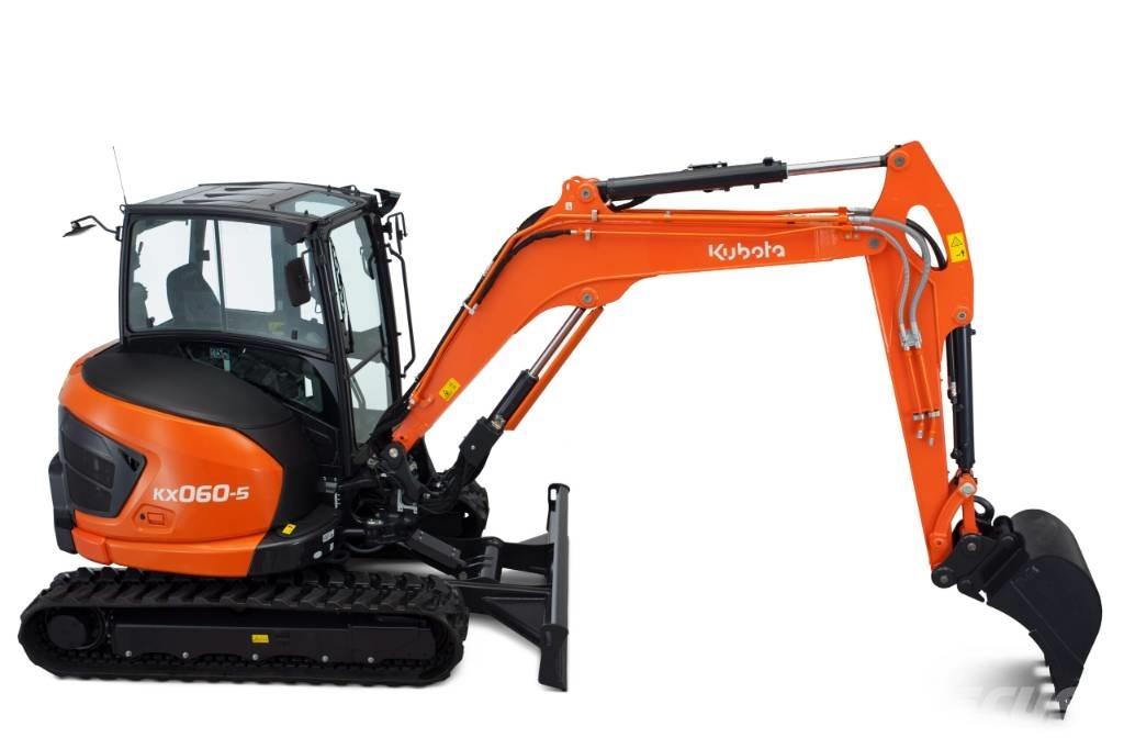 Kubota KX060-5 Міні-екскаватори < 7т