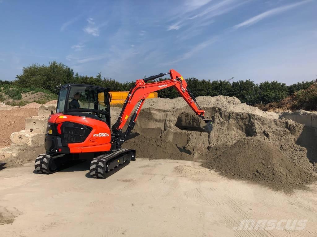 Kubota KX060-5 Міні-екскаватори < 7т