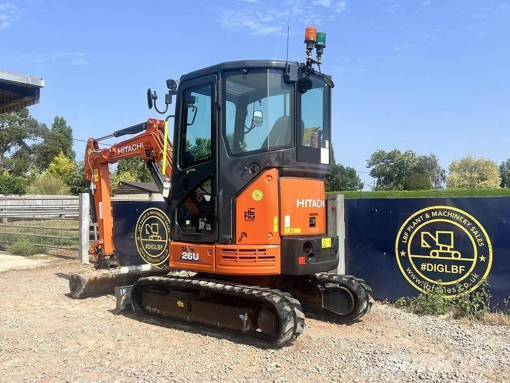 Hitachi ZX26U Спеціальні екскаватори