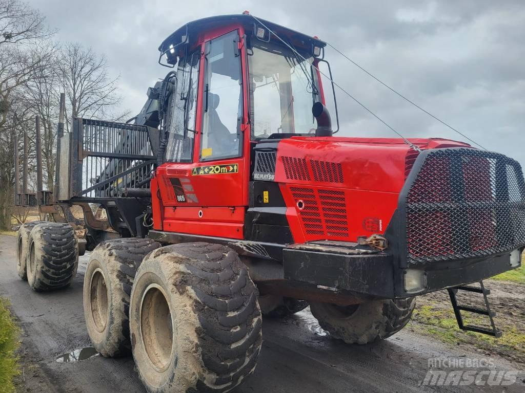 Komatsu 865 Форвардери