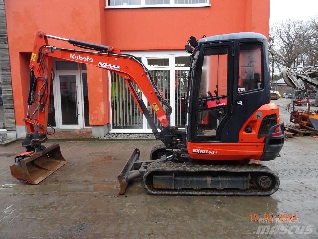 Kubota 101-3 Міні-екскаватори < 7т