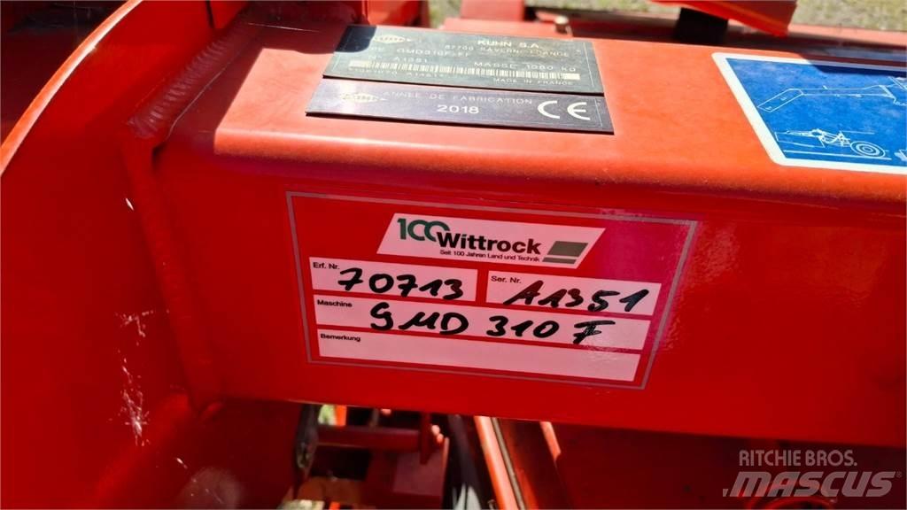 Kuhn GMD 310 F Косилки-формувачі