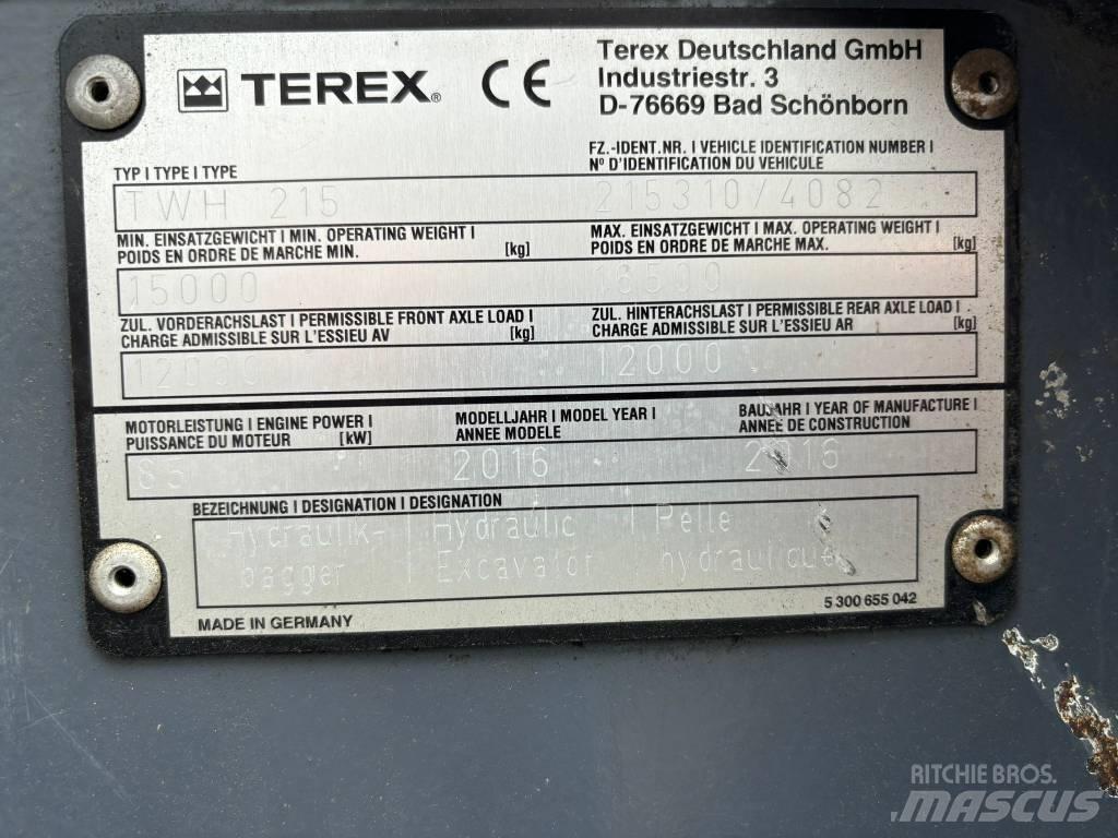 Terex TWH215 Обладнання для сортування відходів