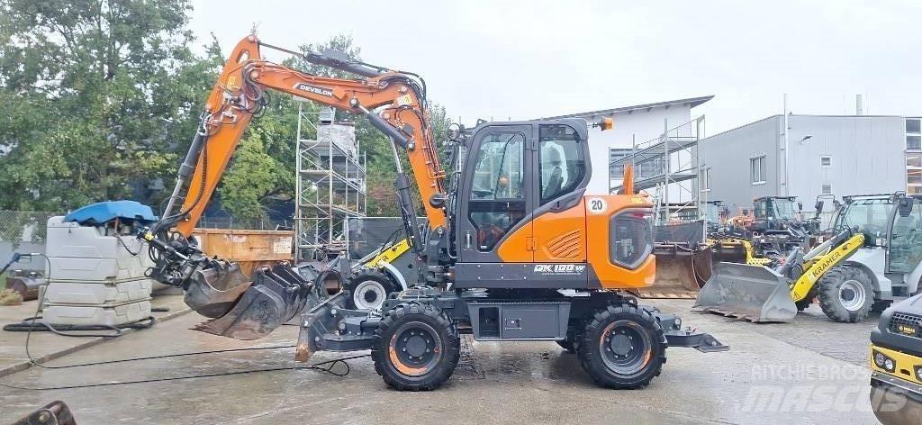 Doosan DX 100 W-7 Колісні екскаватори