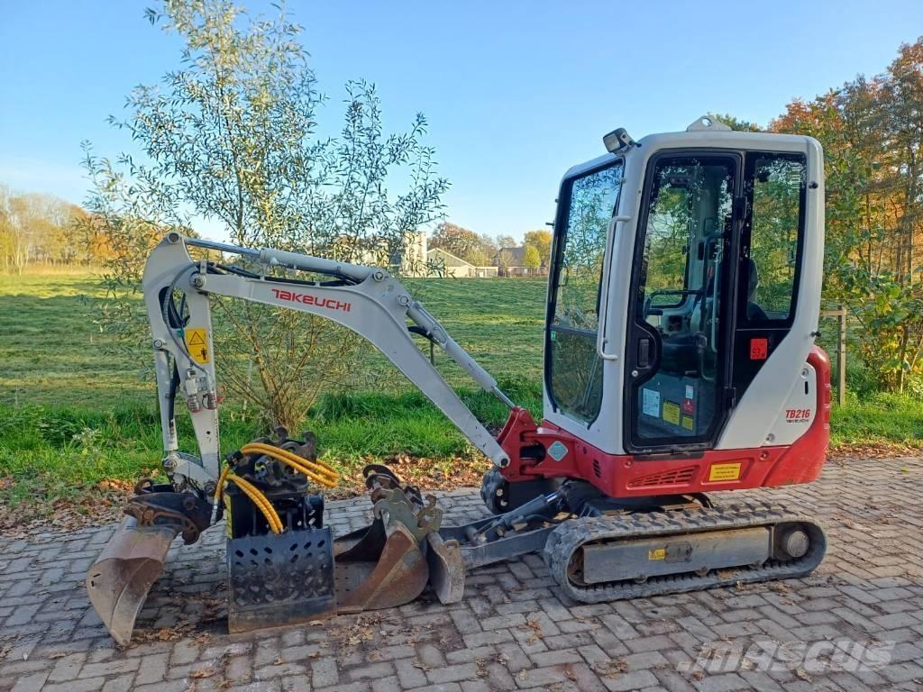 Takeuchi TB 216 Міні-екскаватори < 7т