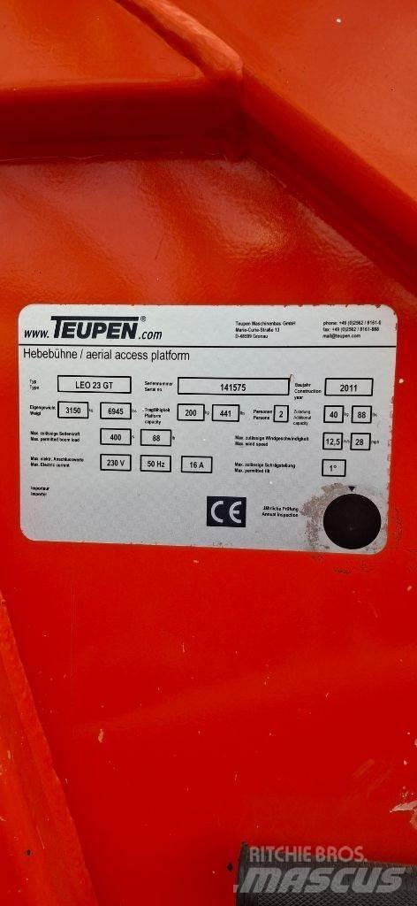 Teupen LEO23GT Колінчаті підйомники