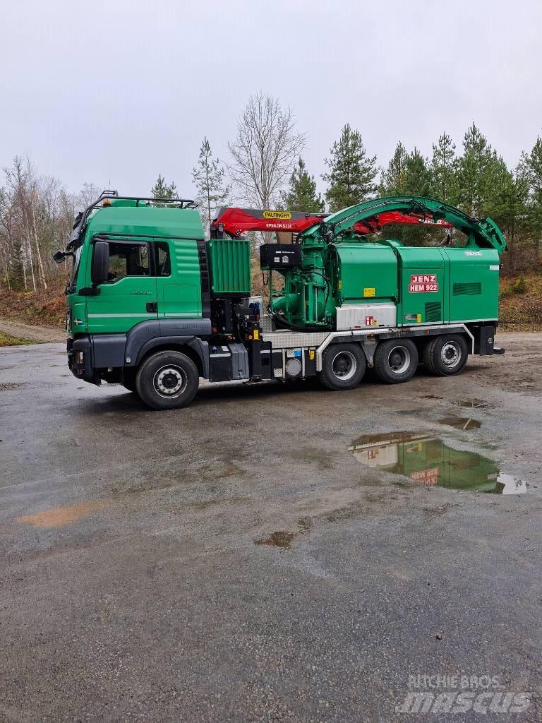 JENZ 922DQ Подрібнювачі деревини
