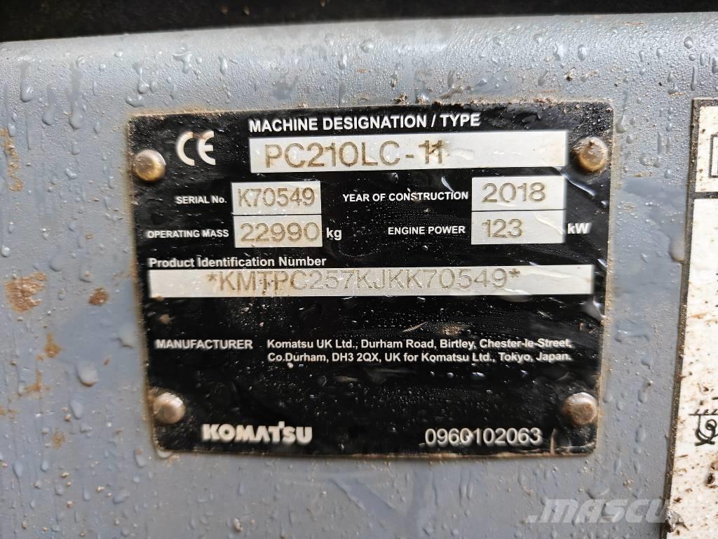 Komatsu PC 210 LC-11 Гусеничні екскаватори