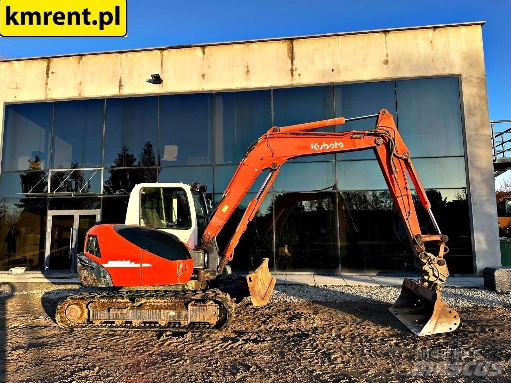 Kubota KX 080-3 Середні екскаватори 7т. - 12т.