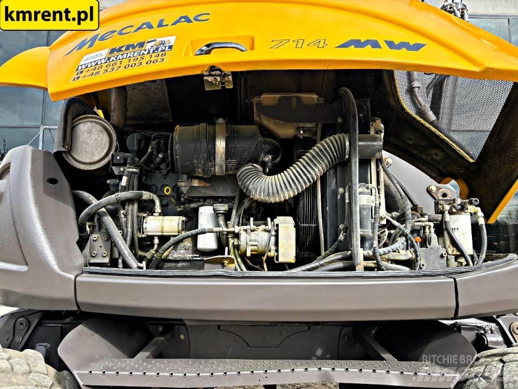 Mecalac 714 MW Колісні екскаватори