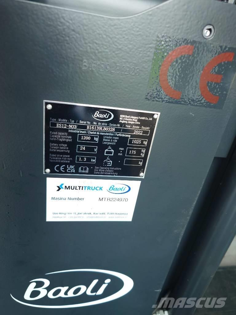 Baoli ES12-N03 Ручний візок