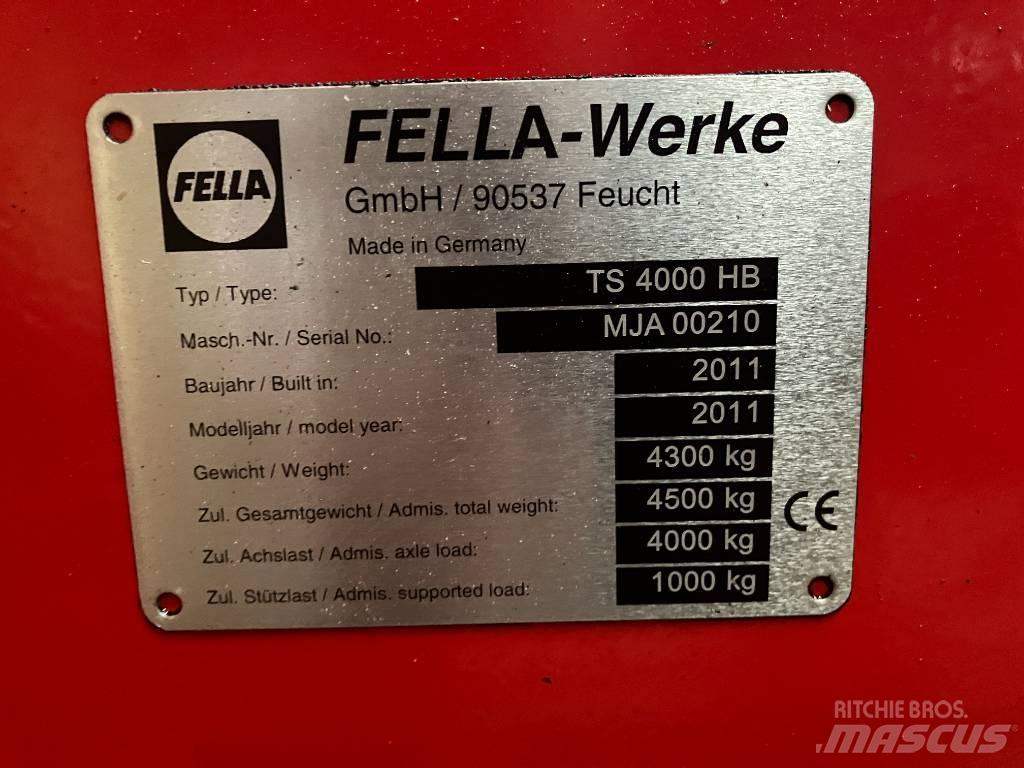 Fella Rotorrive-4 Граблі і сінозворушувачі