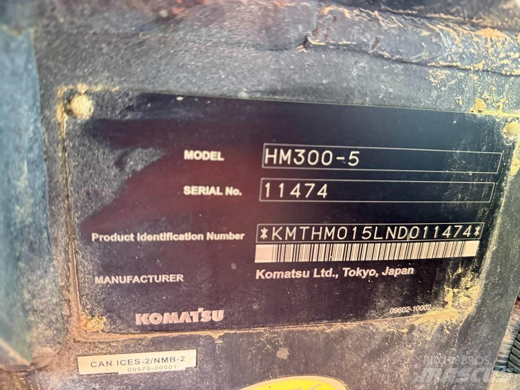 Komatsu HM300-5 Зчленовані самоскиди