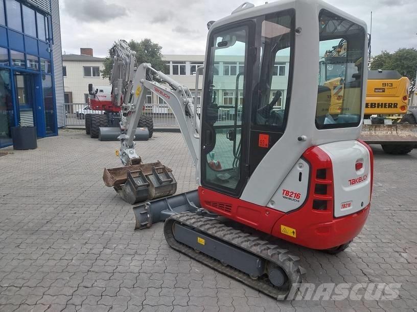 Takeuchi TB 216 A Міні-екскаватори < 7т