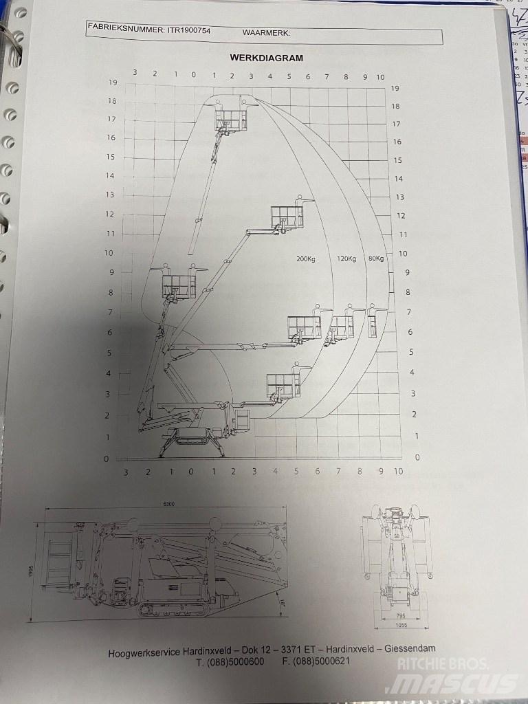 Imer IMR 19B Колінчаті підйомники